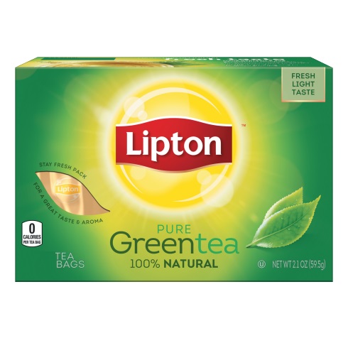 Lipton Green Tea Bag 100ct - 1 BOX thumbnail