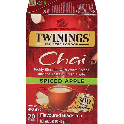 Twining's Spiced Apple Chai Tea 20ct thumbnail