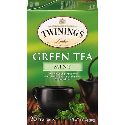 Twining's Green Tea w/ Mint 20ct thumbnail