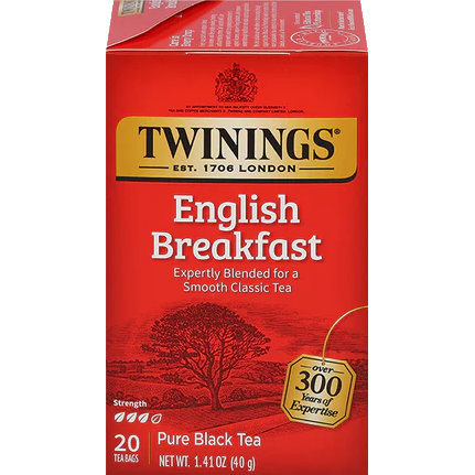 Twining's English Breakfast 20ct thumbnail