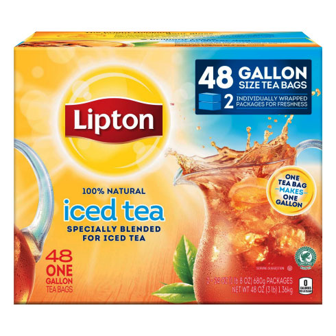 Lipton Ice Tea Gallon Bag 48ct thumbnail