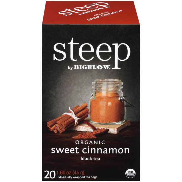 Steep Tea Organic Sweet Cinnamon Black 20ct thumbnail