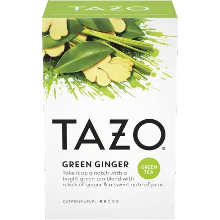 Tazo Tea Green Ginger 16ct - 1 BOX thumbnail