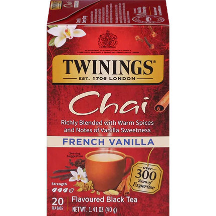 Twining's Chai French Vanilla Tea Bags thumbnail