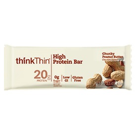 Think Thin Bar Chunky Peanut Butter 2.1oz thumbnail