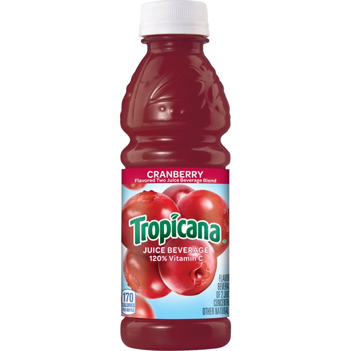 Tropicana Cranberry Juice 10oz thumbnail