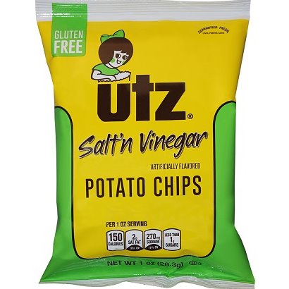 Utz Salt & Vinegar Potato Chips thumbnail