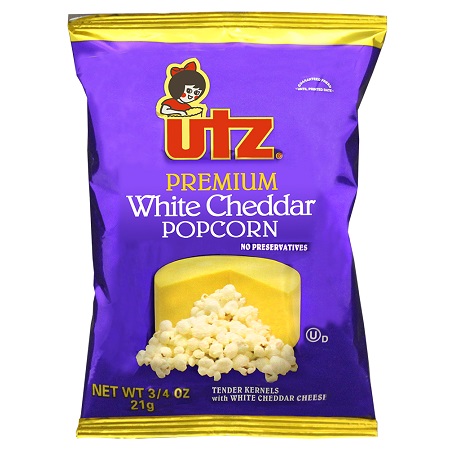 Utz White Cheddar Popcorn 0.75oz thumbnail