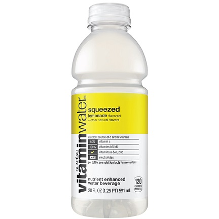 Vitamin Water Squeezed Lemon 20oz thumbnail