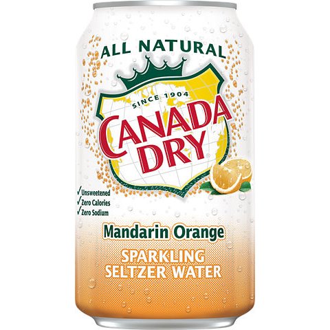 Canada Dry Orange Seltzer thumbnail