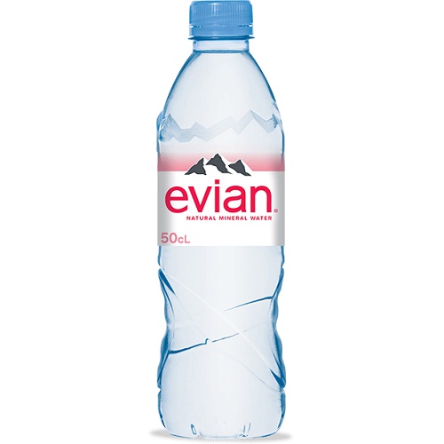 Evian Natural Spring Water 7.2pH 16.9oz thumbnail