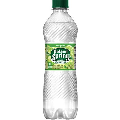 Poland Spring Lime Sparkling Water 16.9oz Bottle thumbnail