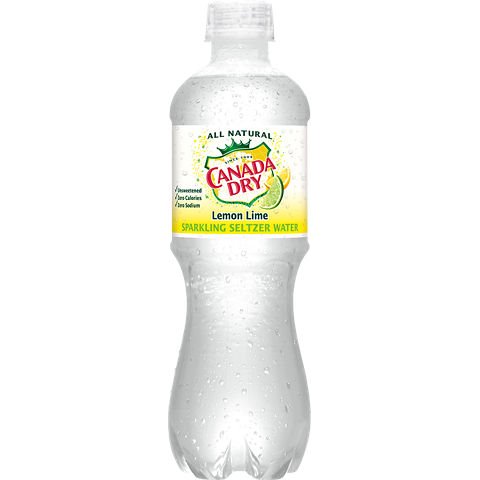 Canada Dry Sparkling Seltzer Water Lemon Lime thumbnail