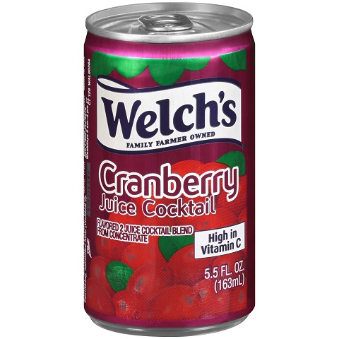 Welch's Cranberry Juice 5.5 oz thumbnail