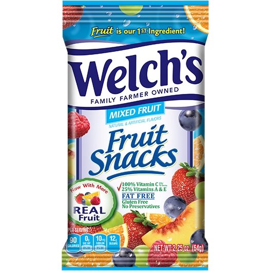 Welch's Fruit Snacks Mixed Fruit 2.25oz thumbnail