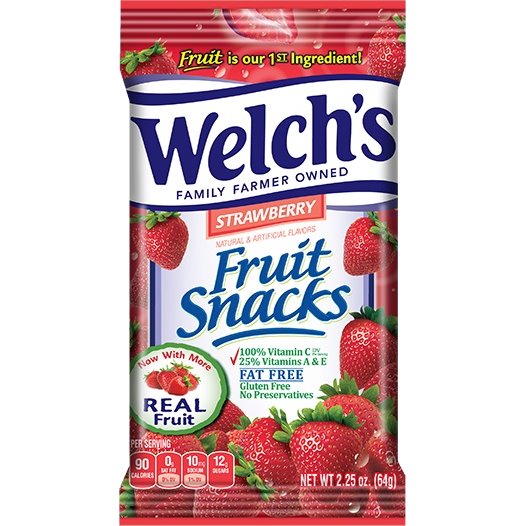 Welch's Strawberry Fruit Snack thumbnail