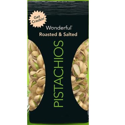Wonderful Pistachios Roasted and Salted 1 oz SH5 thumbnail