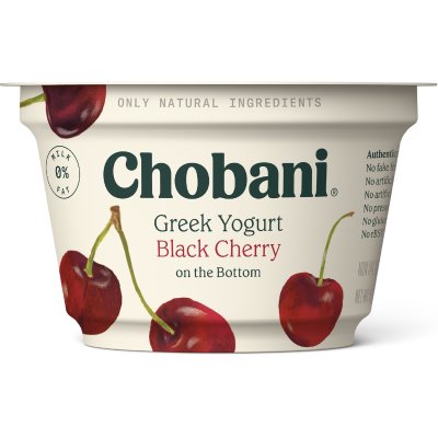 Chobani Greek Yogurt Black Cherry 5.3oz thumbnail