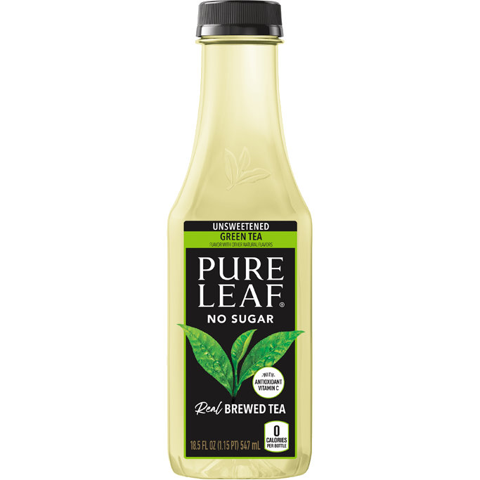 Pure Leaf Unsweet Green Tea 18.5oz thumbnail
