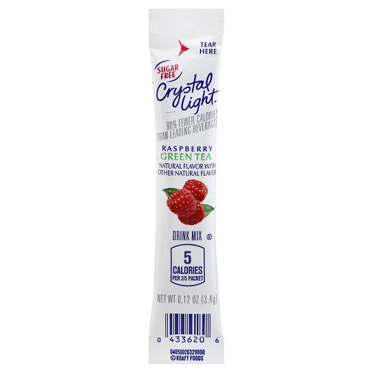 Crystal Light On The Go Raspberry Green Tea thumbnail