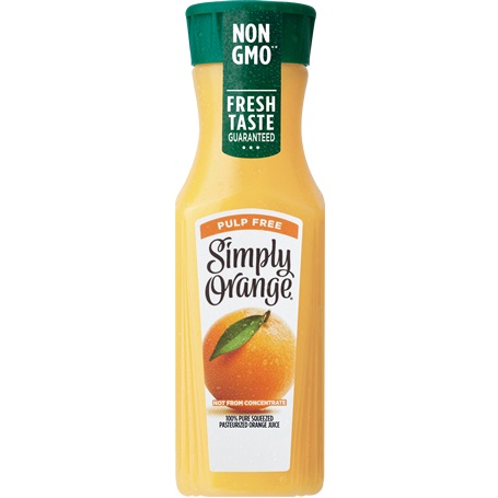 Simply Orange Juice 11.5oz Bottle thumbnail