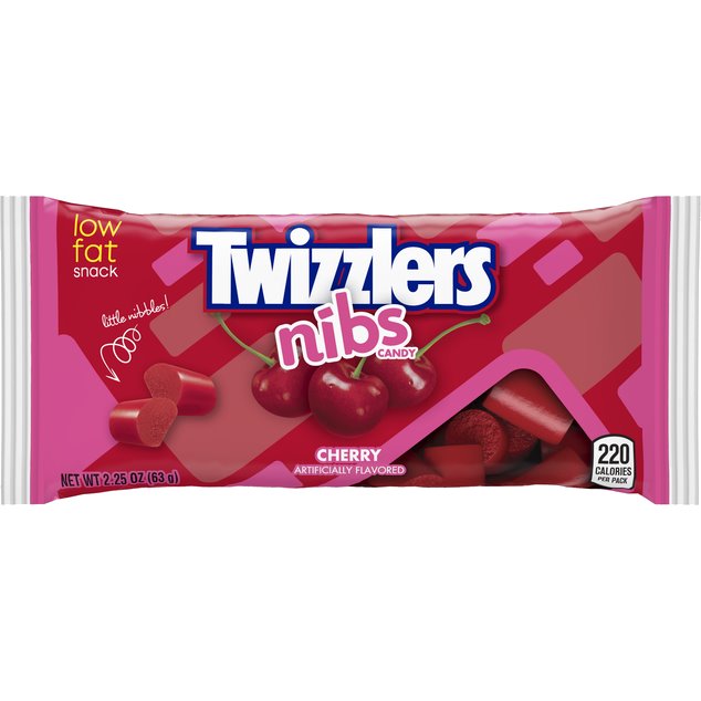 Twizzlers Nibs Cherry Licorice 2.25oz thumbnail