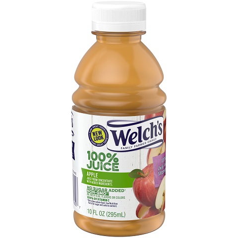 Welch's 100% Apple Juice 10oz thumbnail