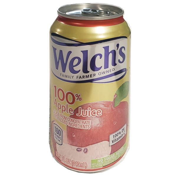Welch's 100% Apple Juice 11.5 oz thumbnail