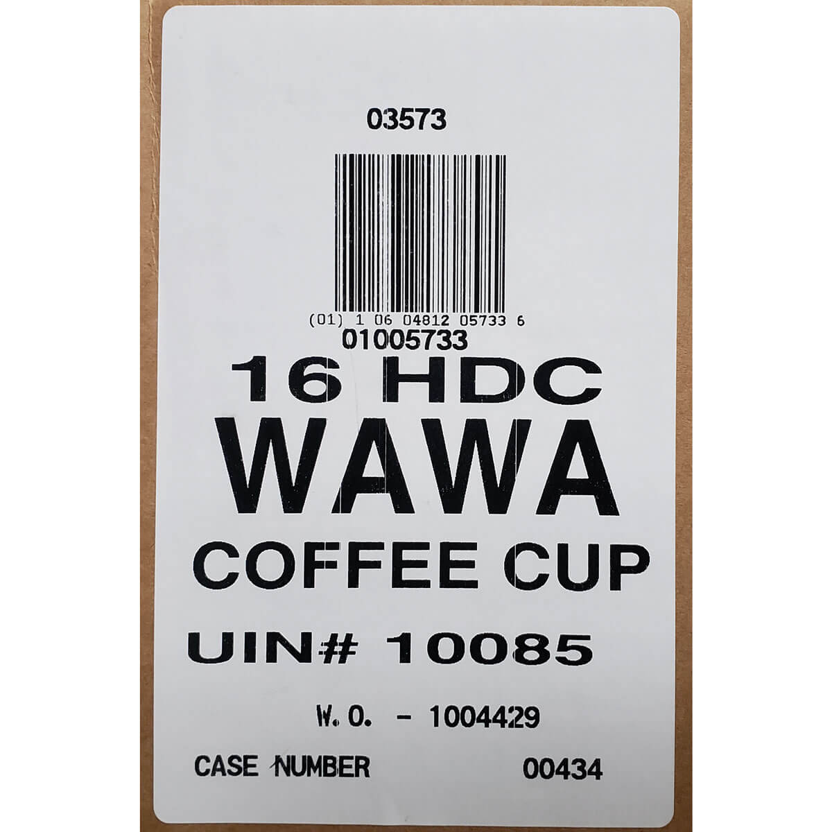 Wawa Branded 16oz Paper HOT Cups thumbnail
