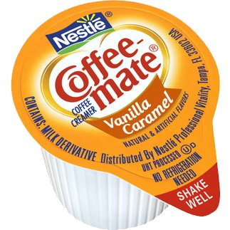 Coffeemate Caramel Vanilla Liquid Cream Cups 50ct thumbnail
