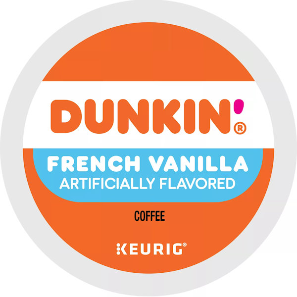 K-Cup Dunkin French Vanilla Coffee 22ct thumbnail