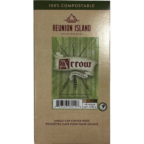 Reunion Island Pods Arrow Espresso Dark 16 ct thumbnail