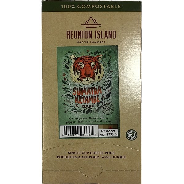 Reunion Island Sumatra Dark Pods 16Ct Box thumbnail