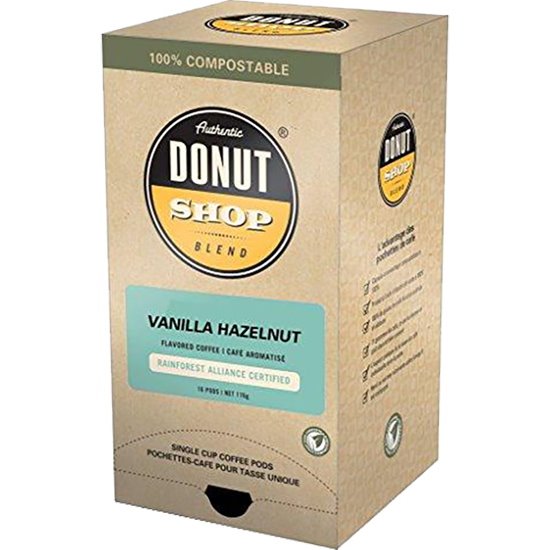 Authentic Donut Shop Pods RA Vanilla Hazelnut Cream 16ct thumbnail