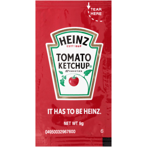 Heinz Ketchup Packets 9g 200ct thumbnail