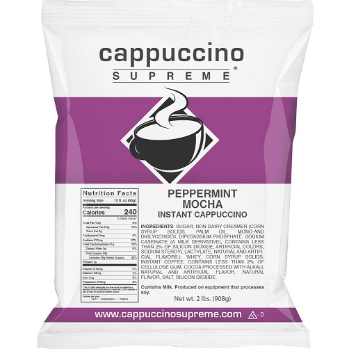 Cappuccino Supreme Peppermint Mocha 2lb thumbnail