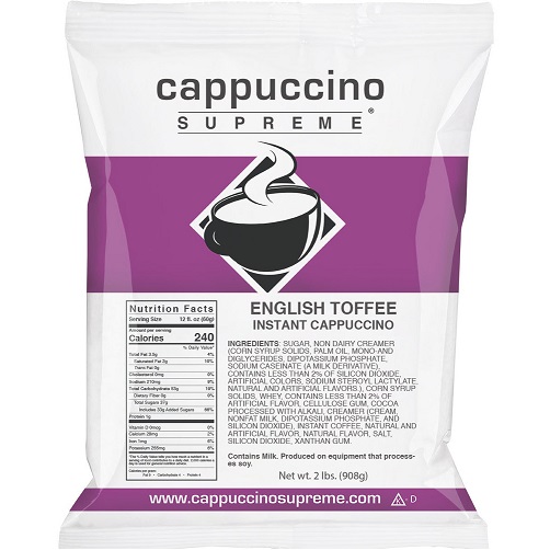 Cappuccino Supreme English Toffee 2lb thumbnail