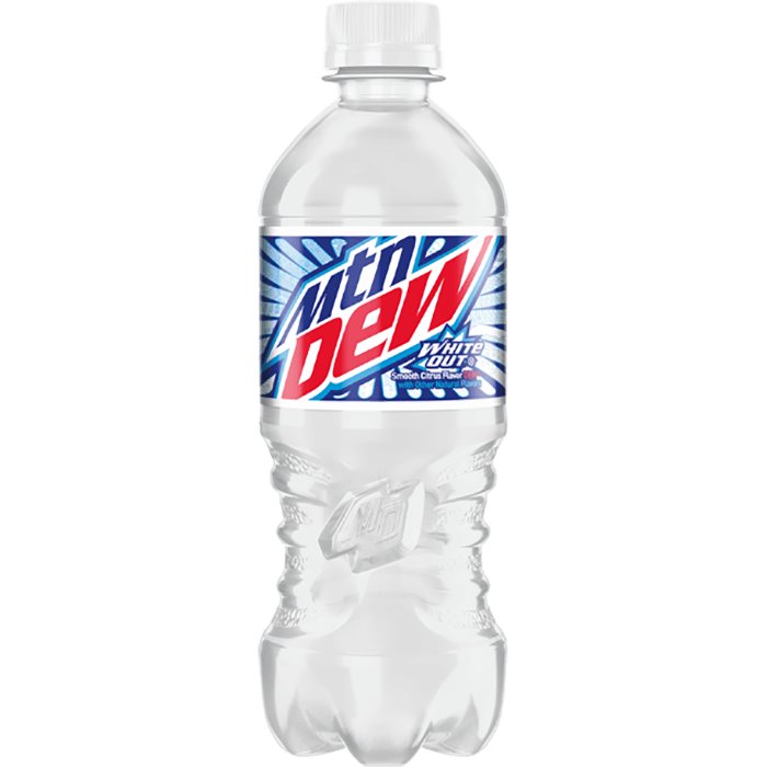 Mountain Dew Whiteout 20oz Bottle thumbnail