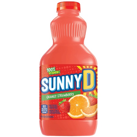 Sunny Delight Strawberry Orange 16oz thumbnail