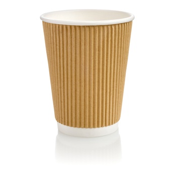 10oz Kraft Ripple Insulated Cup 500ct thumbnail