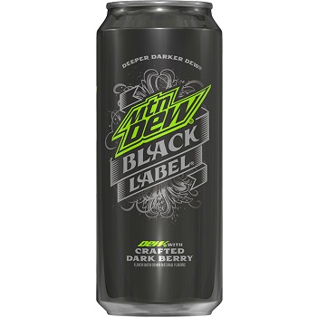 Mountain Dew Black Label 16oz thumbnail