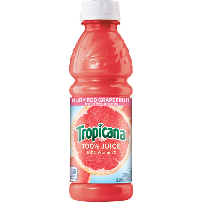 Tropicana Ruby Red Grapefruit 10oz thumbnail