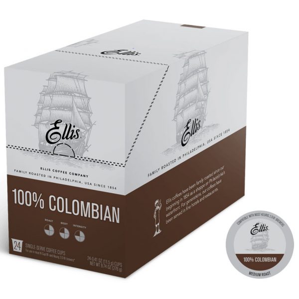 Ellis 100% Colombian 0.41oz K-Cup thumbnail