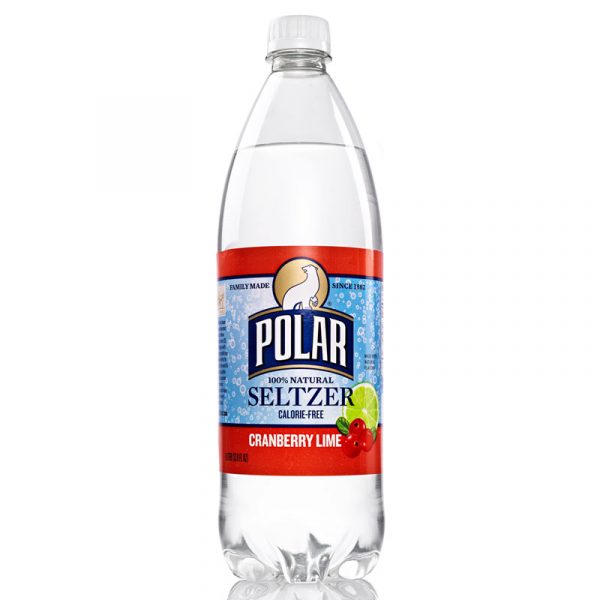Polar Cranberry Lime Seltzer Water 20oz Bottle thumbnail