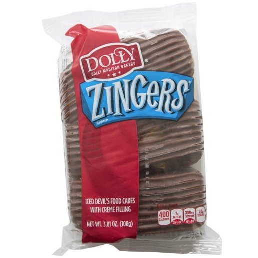 Dolly Madison Chocolate Zingers 3ct 3.81oz thumbnail