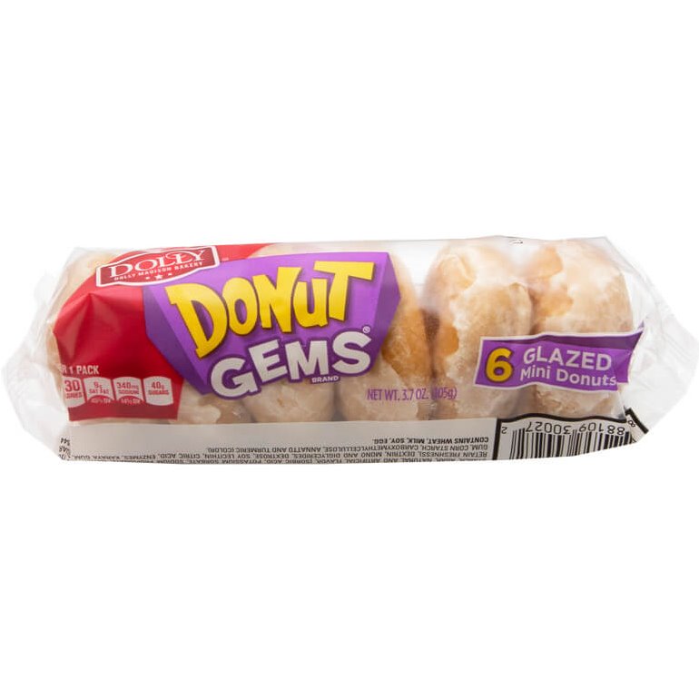 Dolly Madison Glazed Donut 3.7oz thumbnail