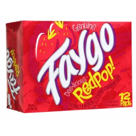 Faygo Red Pop Soda 12oz thumbnail