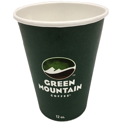 10oz Green Mtn Paper Hot Cup thumbnail