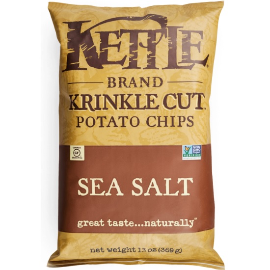 Kettle Chips Sea Salt 1.5oz thumbnail
