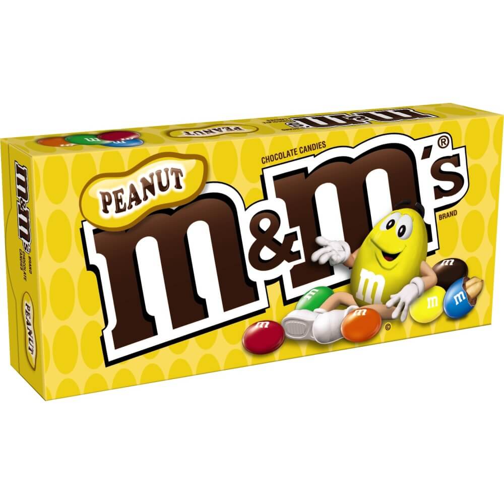 M&Ms Peanut Movie Box Pack 3.1oz thumbnail